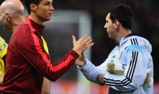 梅西和c罗合作过吗